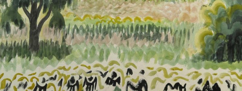 Charles Burchfield’s Wallpaper Designs To Go On View At The Arkell